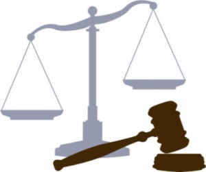 Scales and gavel vector animation: SEOLegal Law firm Copywriting Blog